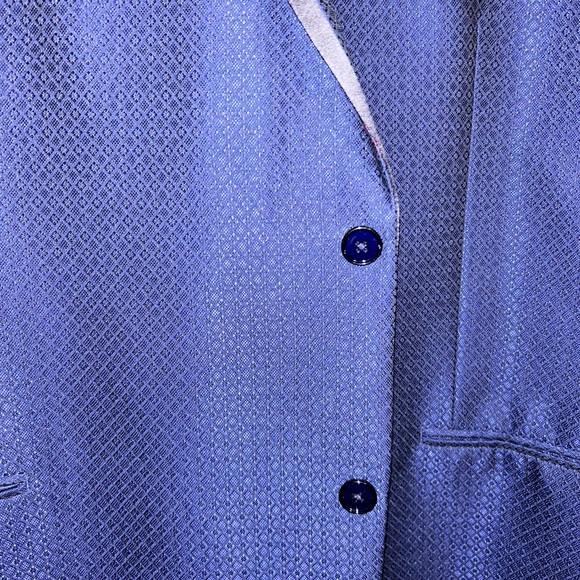 Sean John Men’s Blazer Suit Jacket Navy Blue 54L - Picture 5 of 9